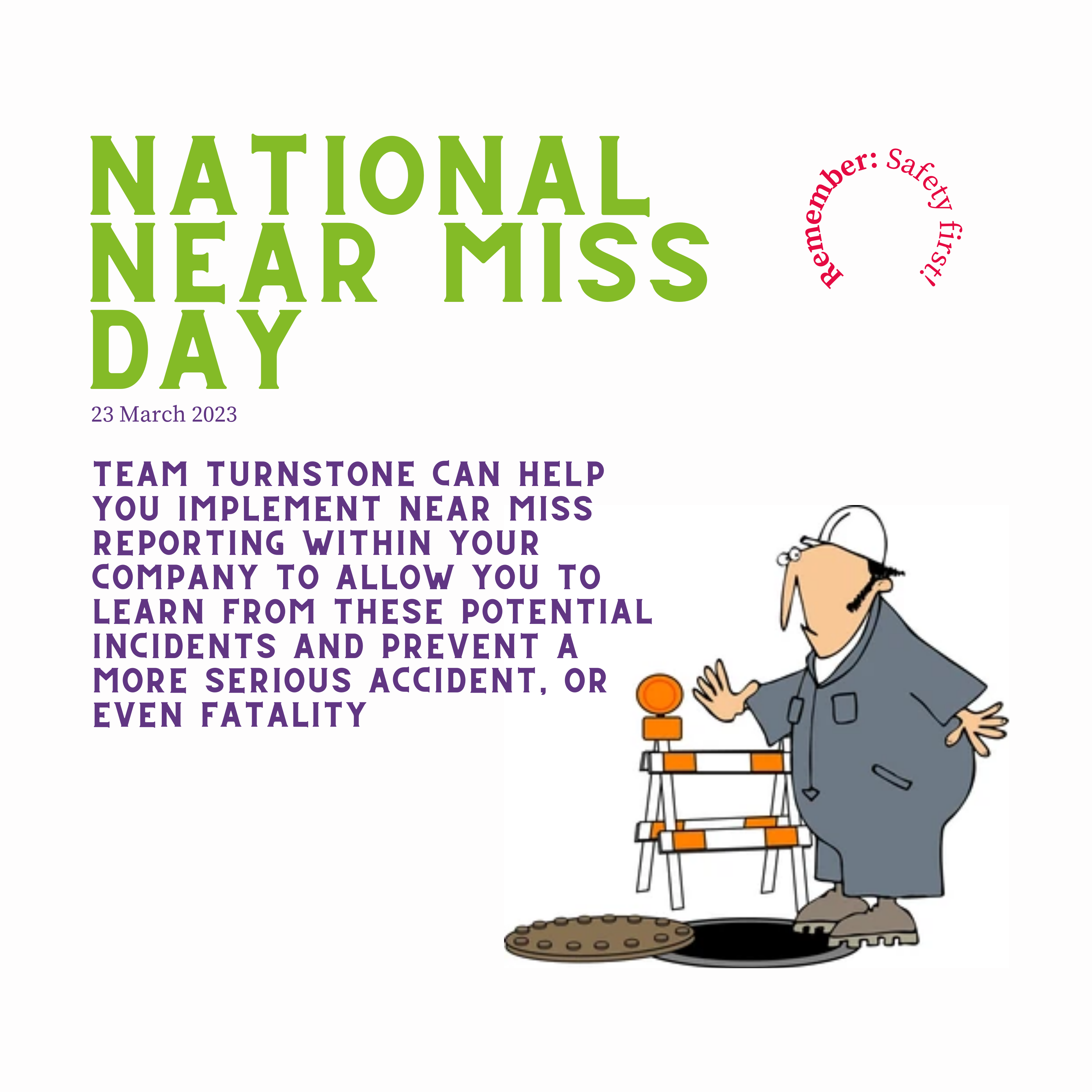 😱National Near Miss Day😱
