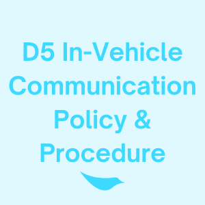 FORS D5 In-Vehicle Communication Policy & Procedure